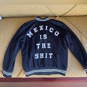 Kids Mexico is the Shit bomber jacket